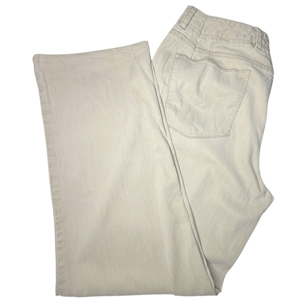 Tommy Bahama Pants Mens 38x30 Khaki Tencel Blend Flat Front Coastal Casual - Picture 4 of 6